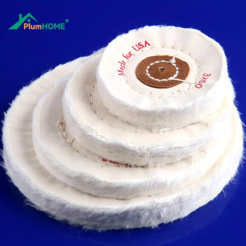 3-8 Inch Cotton Lint Cloth Buffing Wheel Grinder For Gold Silver Jewelry Mirror Polishing Wheel Flannelette Tools 3-8 Inch Cotton Lint Cloth Buffing Wheel Grinder For Gold Silver Jewelry Mirror Polishing Wheel Flannelette Tools