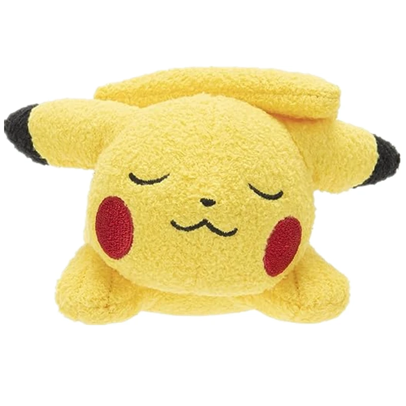 New Official Pokémon Series Kawaii Sleep Pikachu  Plush Toy and Doll Gift For Children