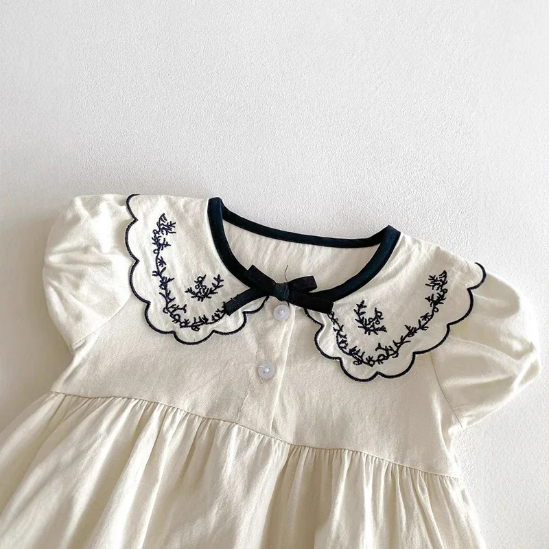 Baby Girls Summer Short Sleeve Bodysuit