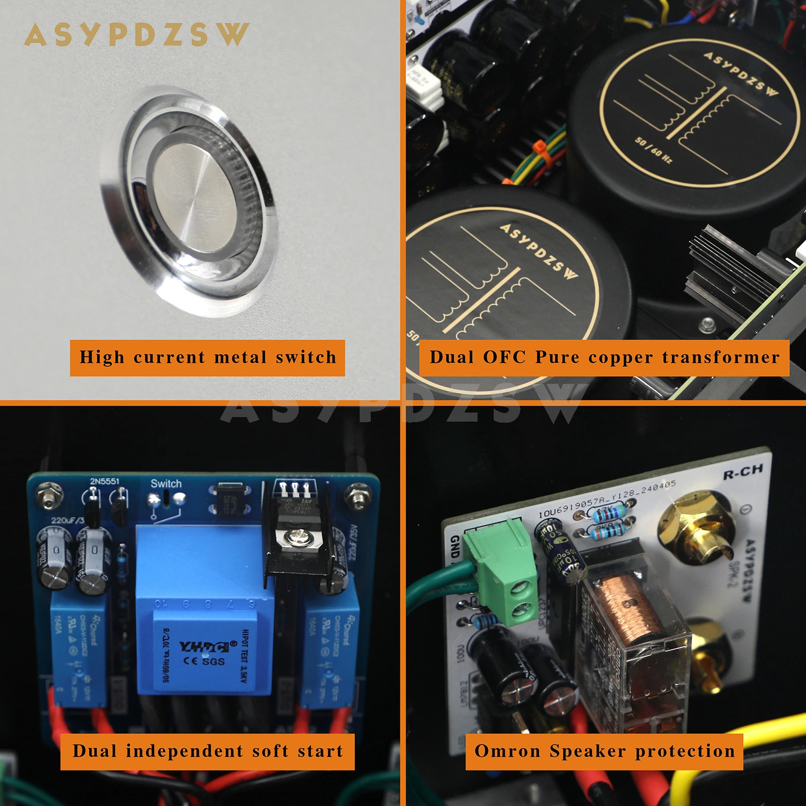 Amplificatore HiFi PA-05 SENGTERBELLE – Classe A, 5W+5W, FET+MOS, Con Vu Meter