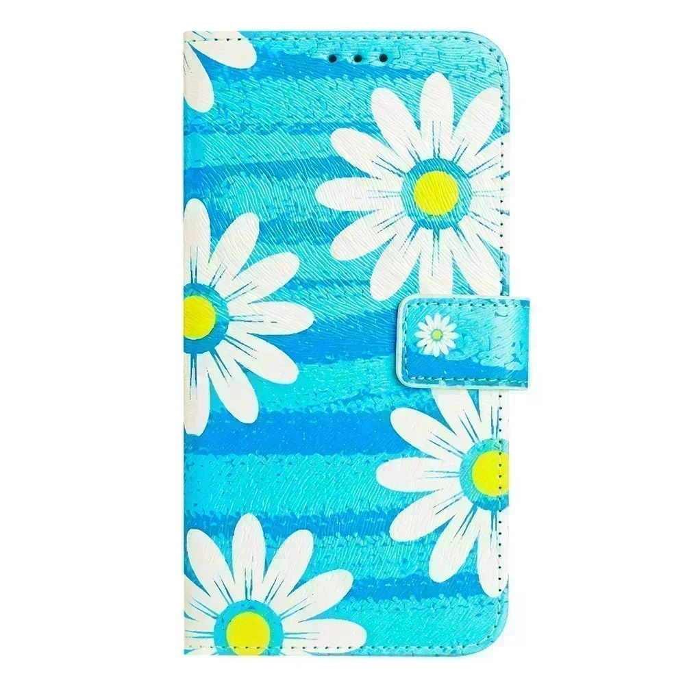 Leather Flip Wallet Phone Case with Card Slot Holder - Elegant Design and Durable Back Cover