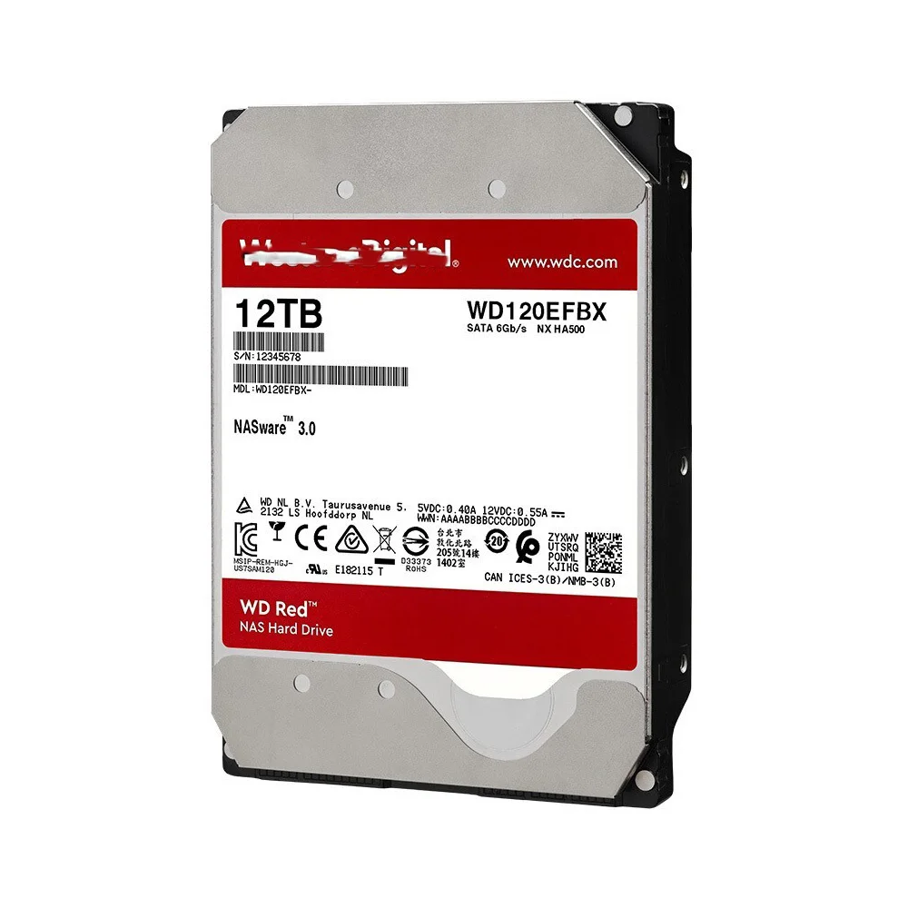 Wd120efbx/efax für wd 12tb 12t 3.5 