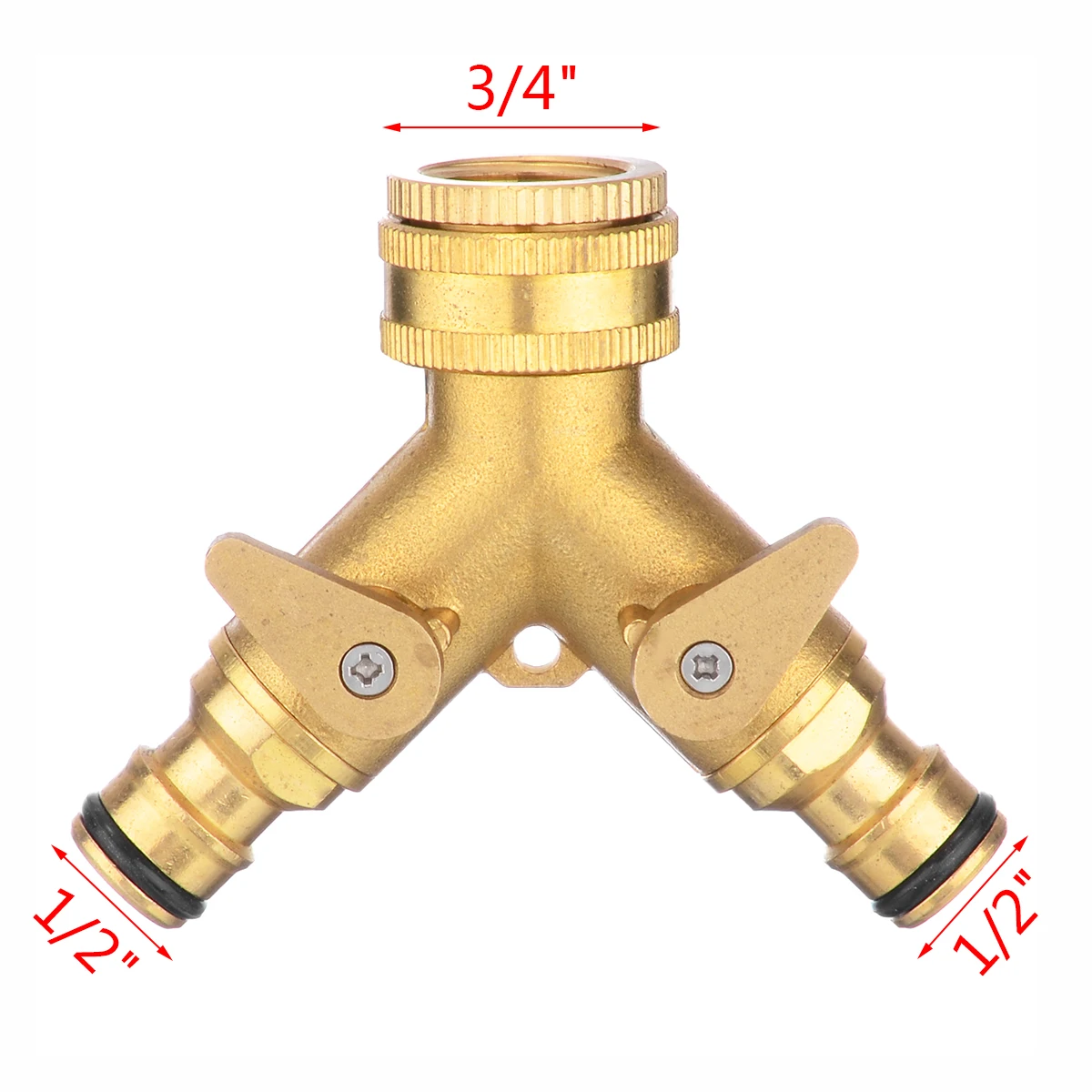10 Type Threaded Brass Garden Hose Tap Connector Garden Water Pipe Quick Connectors Watering Irrigation Tools Mayitr 