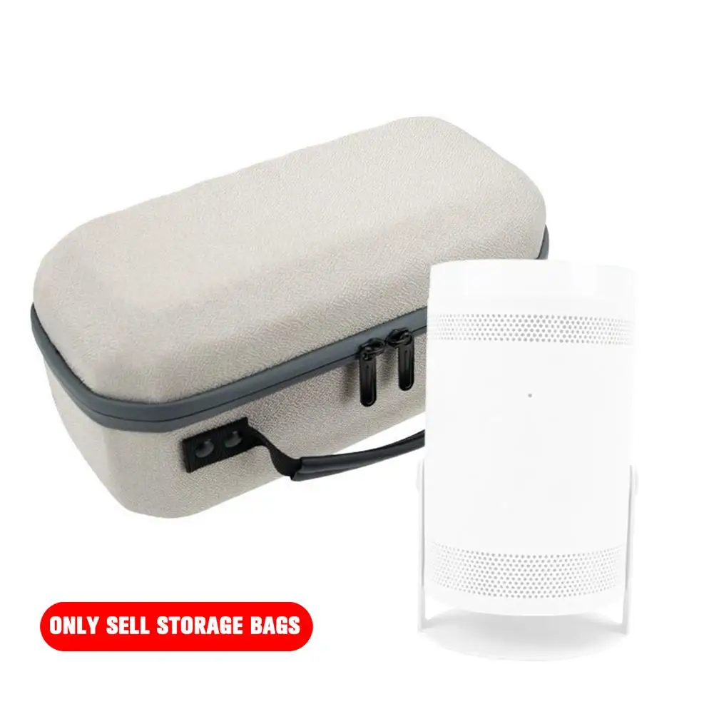 Hard EVA Carrying Case for Samsung The Freestyle Zipper Protector Carrying Bag Protect Box Waterproof Projectors Accessories Bag projector storage case projector case projector protective case projector accessory