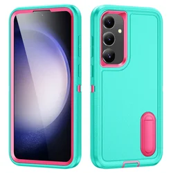 Versatile 3 - in - 1 Hard Phone Cover Case - Galaxy S26 (SKY BLUE)