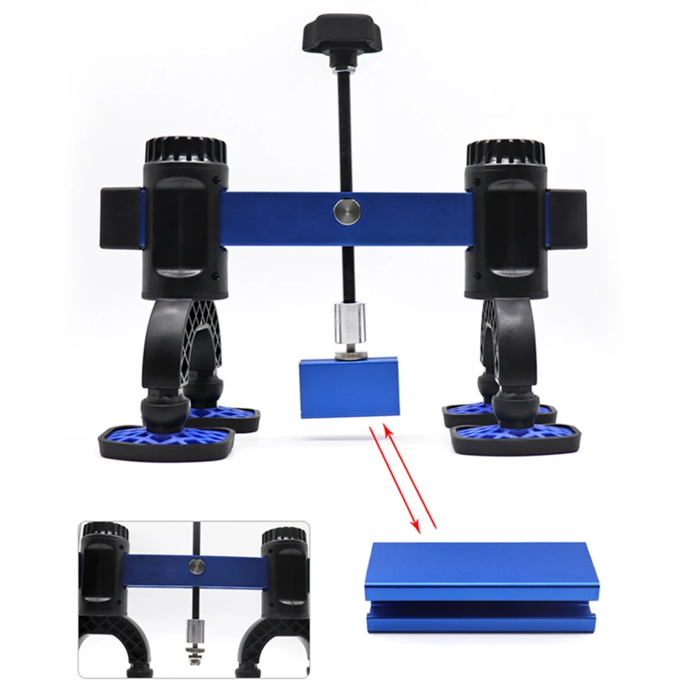 

Инструмент для ремонта автомобильных вмятин без покраски, алюминиевый Съемник моста, подъемник вмятин, вращающийся инструмент рамы натяжения для ремонта автомобильного кузова с Градом