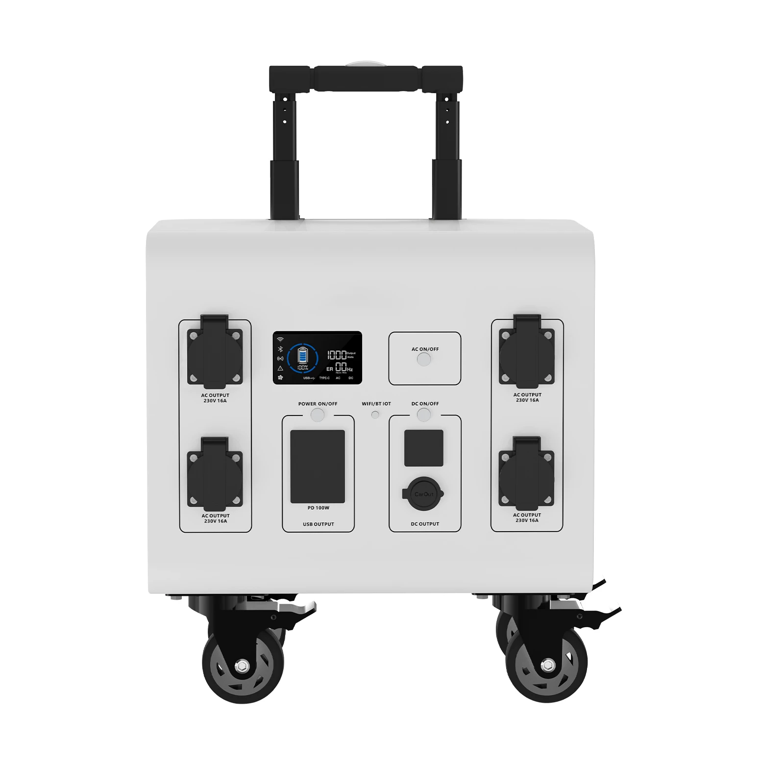 중국 공장 3600W 태양광 발전소 LiFePO4 2560Wh 배터리 모바일 충전 야외 가정용 백업 영국 EU 미국 플러그