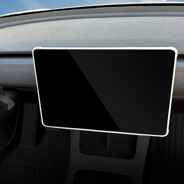 Silicone Screen Protector Frame for Tesla Model 3/Y 5