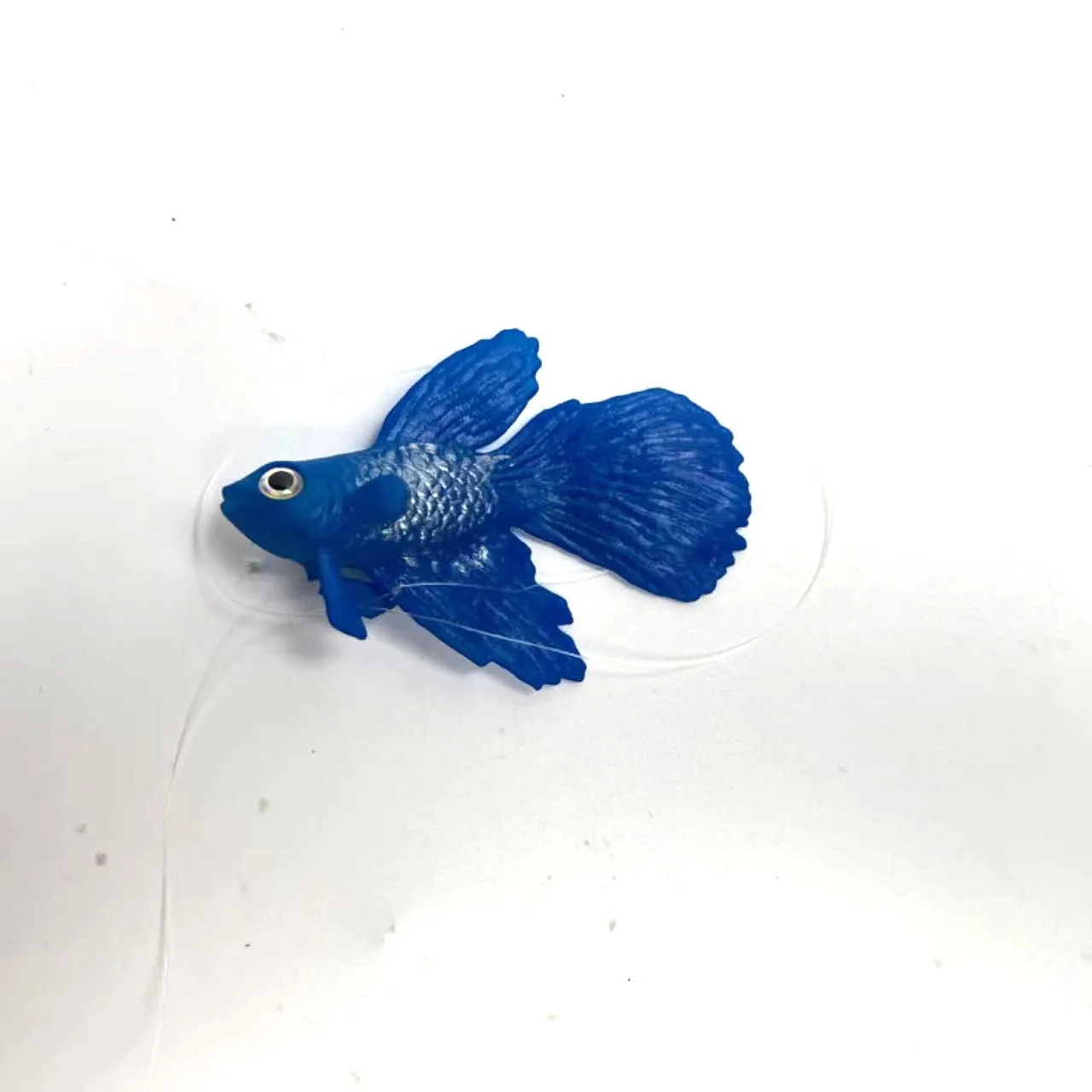 1pcs Set of Lifelike Goldfish Decorations with Suction Cups-Silicone, Odorless Aquarium Ornaments for Fish Tank Landscaping