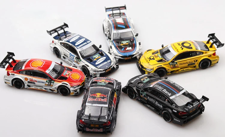 1:43 M4 DTM Le Man Racing Diecast Vehicles Model Gift Cars For Kid Toy With display box Collection car model monster truck lego