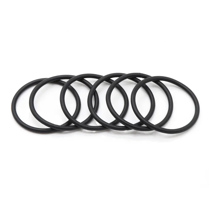 Rubber O Rings 10pcs NBR Thickness CS 1.5mm OD 5~80mm Nitrile Butadiene Rubber Spacer Oil Resistance Washer
