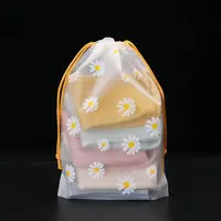 Drawstring Waterproof Matte Packaging Storage Bag Transparent Storage Bag Clothing Wardrobe Storage For Household itemsTravel 2