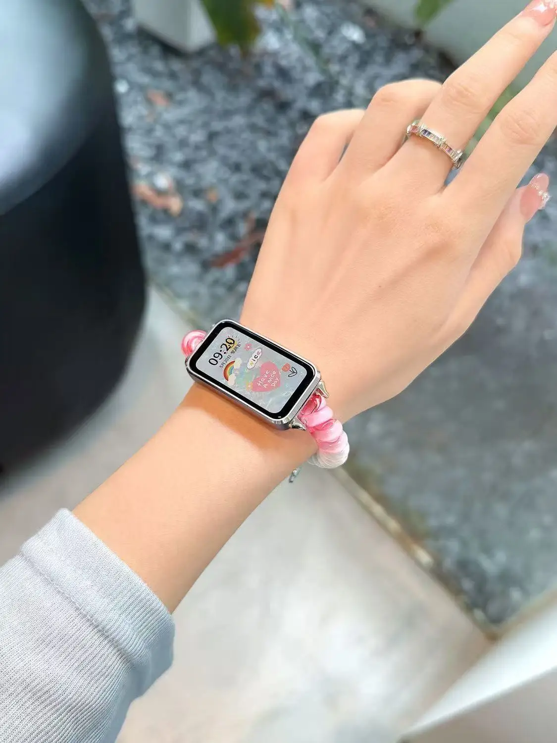 Elastic Watch Strap - Stylish Wrist Replacement Belt & Accessory Bracelet