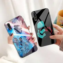 

Disney Star Wars Phone Case Tempered Glass For Huawei P30 P20 P10 lite honor 7A 8X 9 10 mate 20 Pro