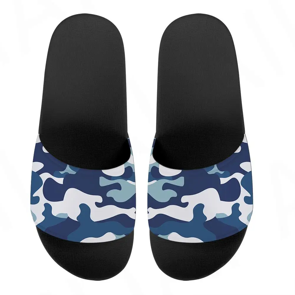 

Women Men Slide Sandals Summer Slippers Camouflage Pattern Boys Gilrs Couples Shoes Flip Flops Beach Bathe Zapatillas Mujer