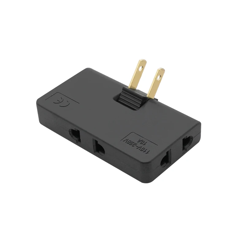 Extender Per Presa A Muro Us To Eu Extender Per Presa A Muro Piatta A 3 Vie Adattatore Ca Mini Spina Interna A 2 Poli Splitter Per Presa Pieghevole