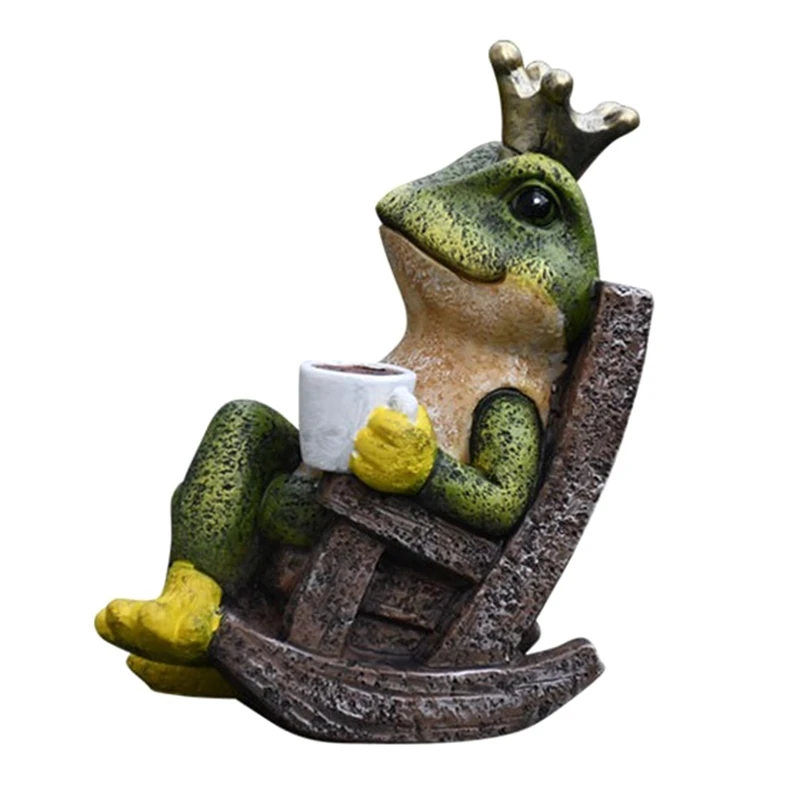 

Miniature Frog Garden Statue Halloween Decorations Fairy Garden Spare Parts Outdoor Indoor Garden Frog Decor