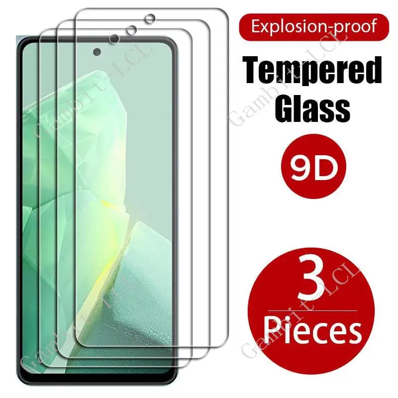 3-Pack Tempered Glass Screen Protector for Blackview and Oscal Devices