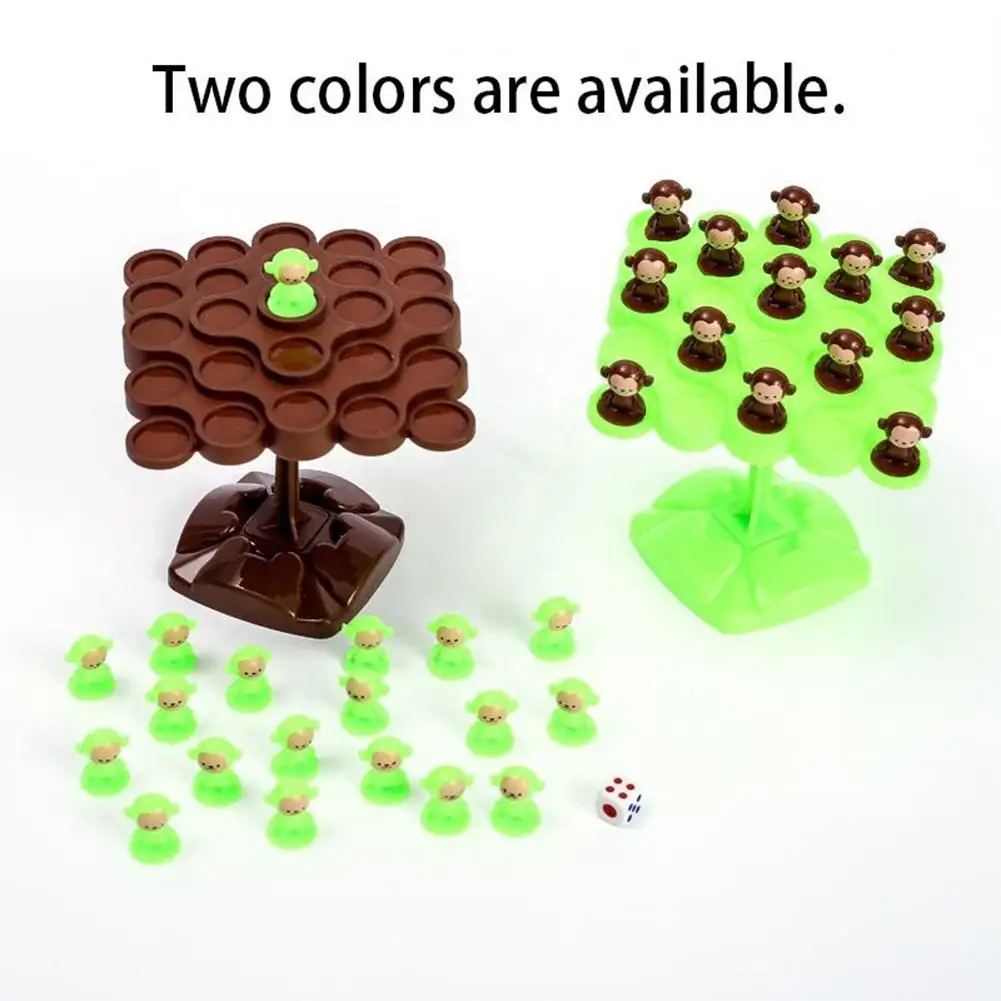 Mini Monkey Balance Tree Family Games Desktop Toys For Kids Birthday Party Favors Baby Shower Gifts Pinata Fillers