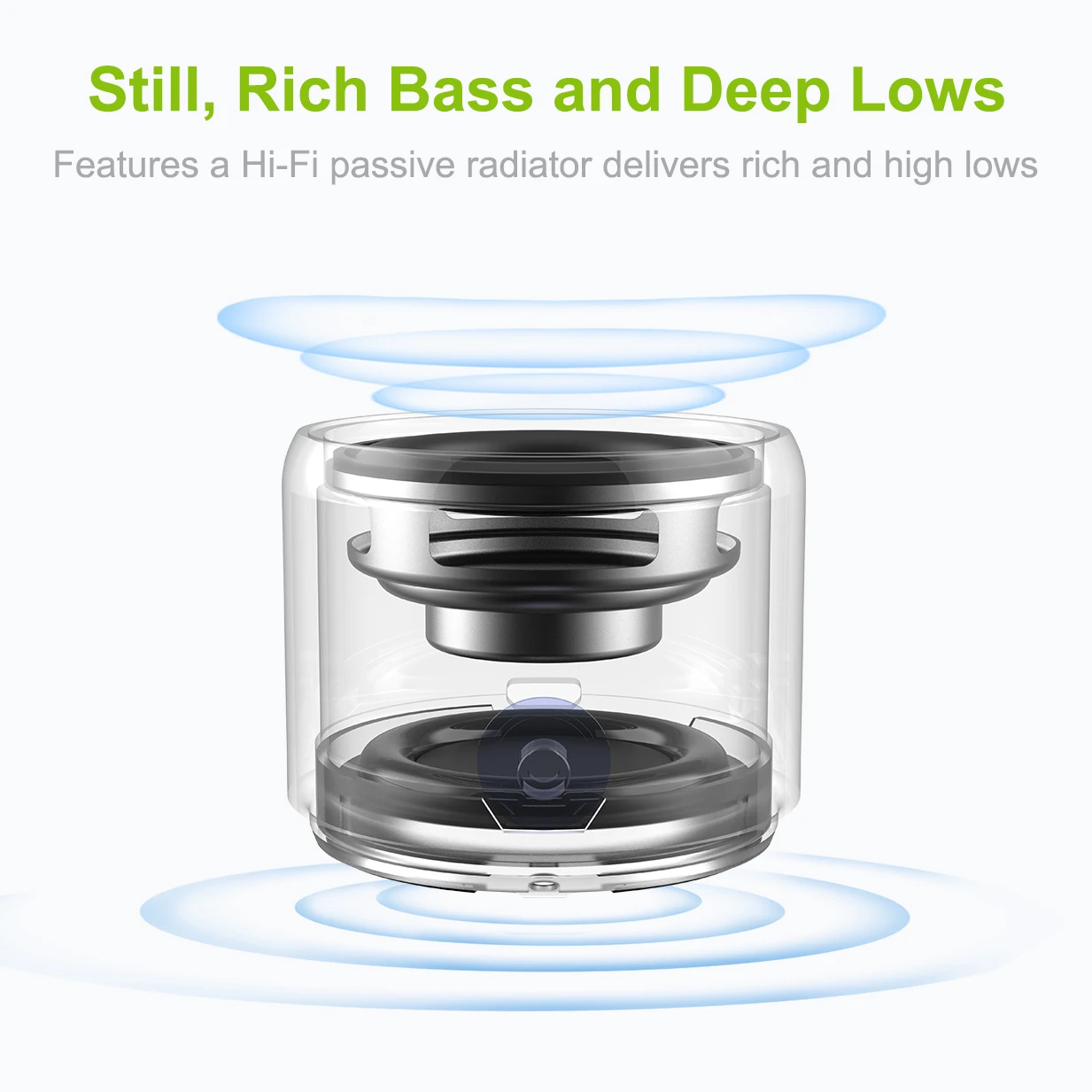 EWA Travel Case Packed A106 Pro Portable Bluetooth Speaker