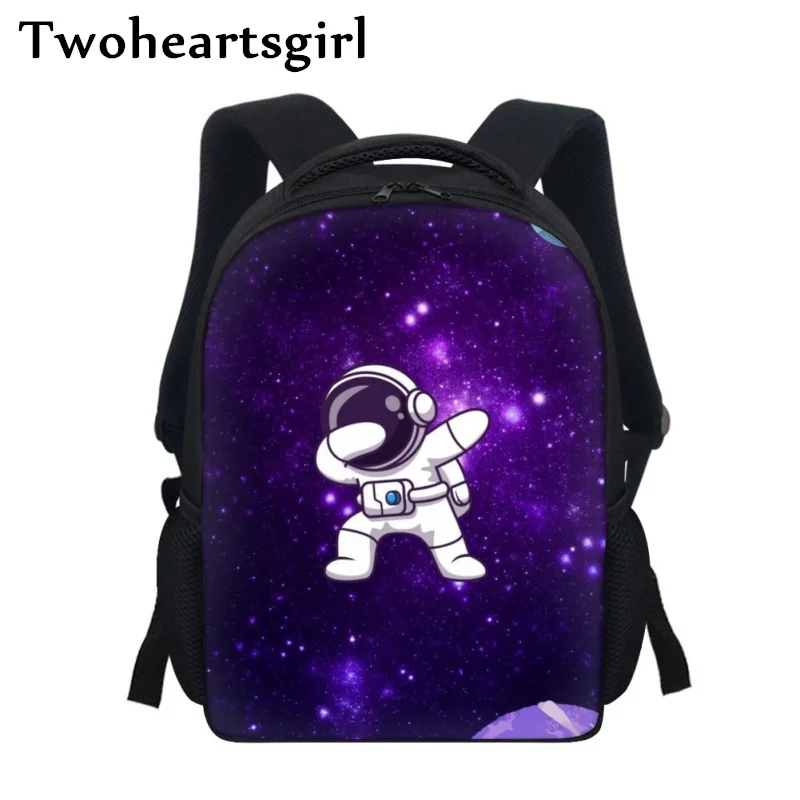 

Twoheartsgirl Kindergarten Children Astronaut Schoolbags Boy Cartoon Mini Backpacks Back to School School Bags Mochila Escolar