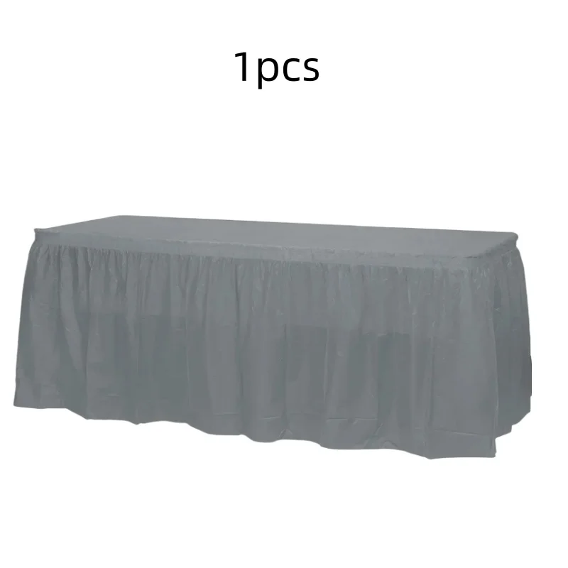 Grey Table skirt