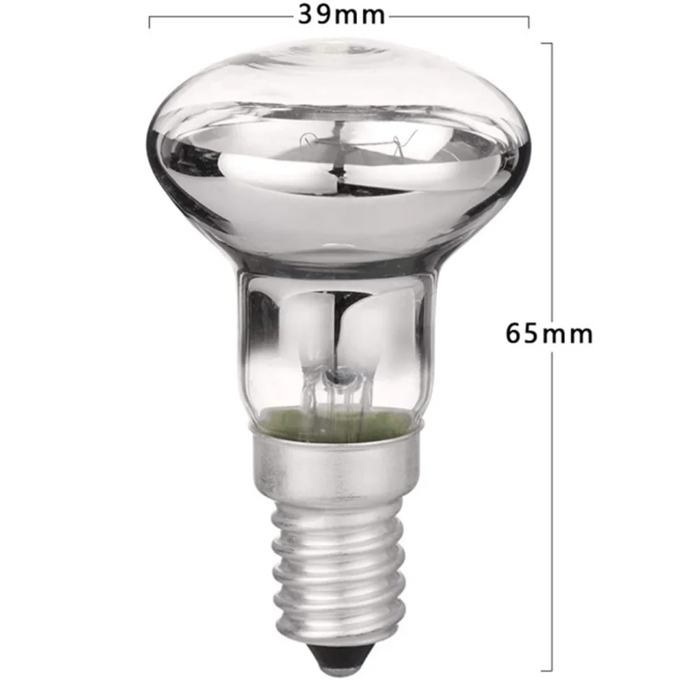 Replacement Bulbs for Lava Lamps Extra Long Life Reflector Spot High Temp Resistant Dimmable Light R39 E14 30W 240V 6 Pack incandescent bulb