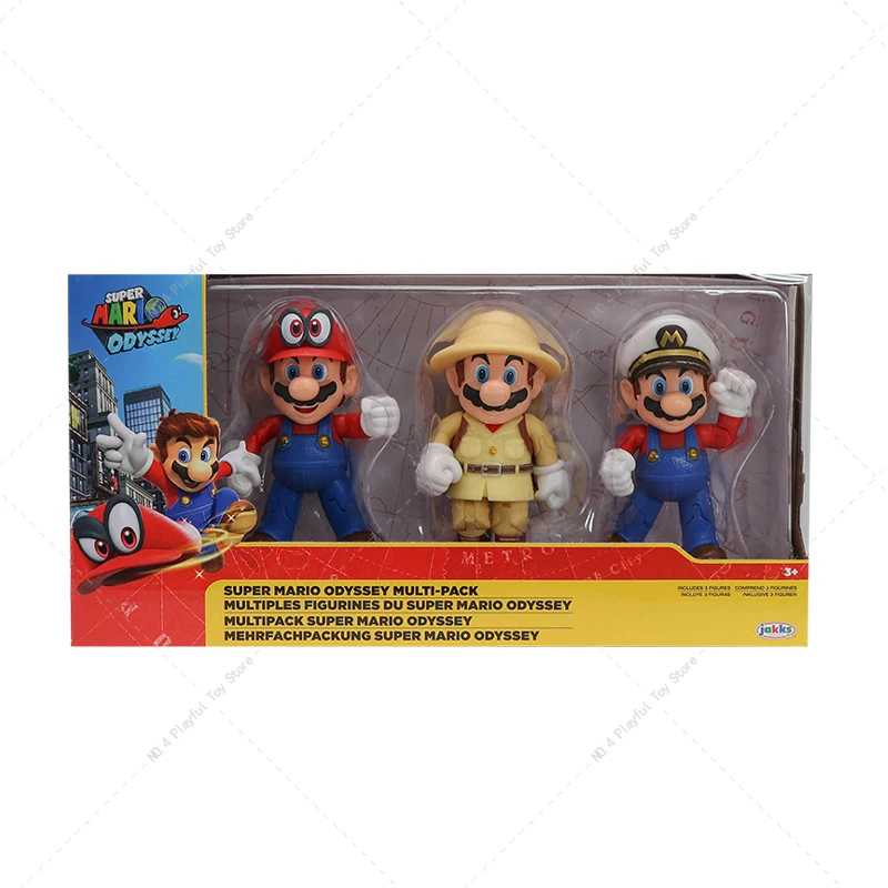 Original Game Figures Set Super Mario Odyssey Multipacks 3