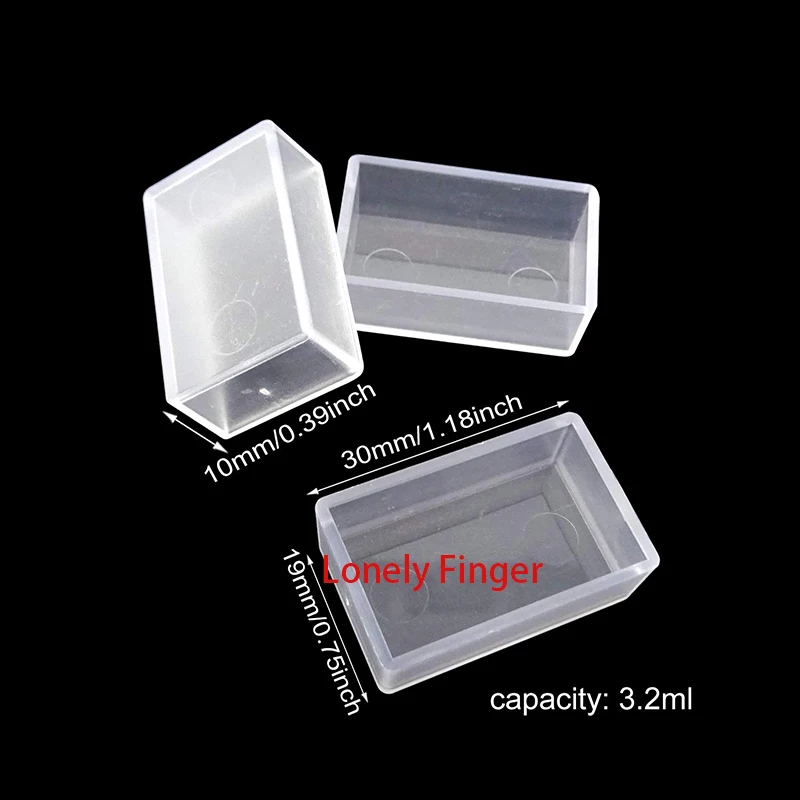 24PCS Clear Watercolor Full Pans 3.2ML Plastic Empty Watercolor Paint Pans Suit for DIY Metal watercolor Tin Palette Box