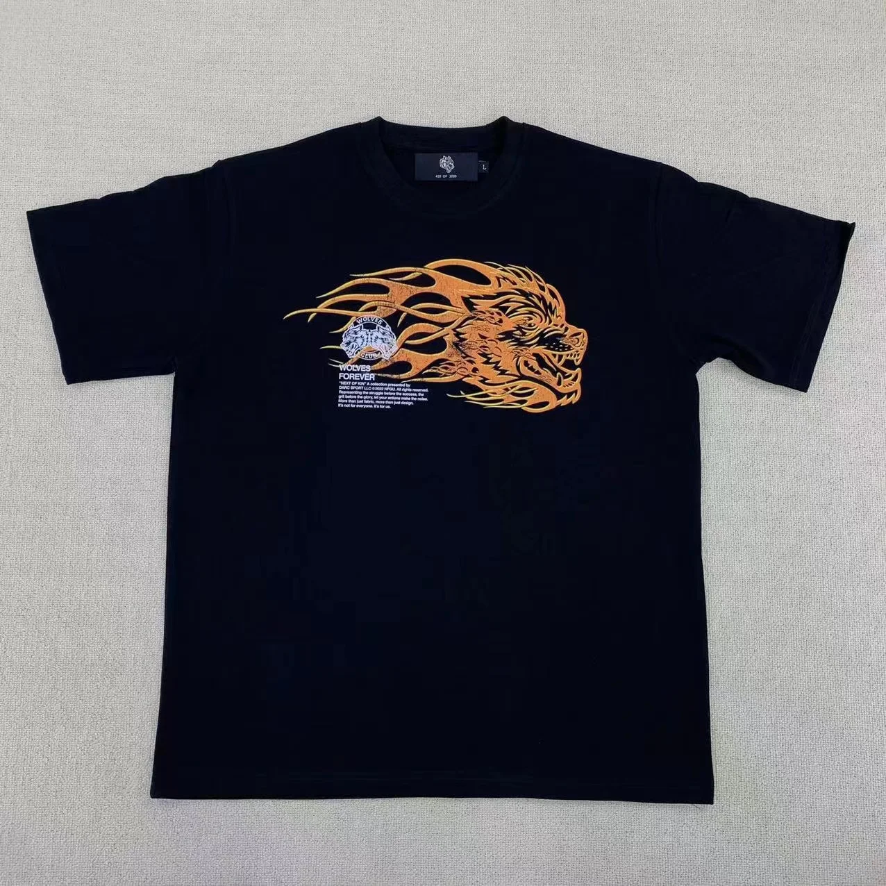 DARC SPORT Shirt UNION PREMIUM TEE IN WHITE Men Women High Quality DARC SPORT Shirt Digital Inkjet Printing Shirt