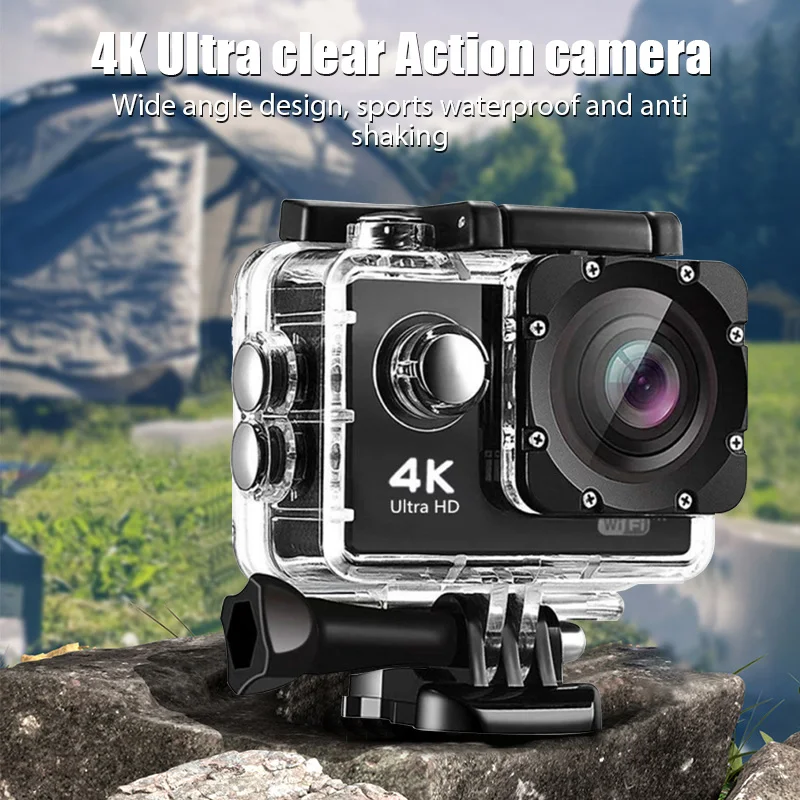 Pro Cam Sport Wifi 4k Ultra Hd 16mp Action Camera Subacquea Con Telecomando TrAdE Shop Traesio - Foto 9