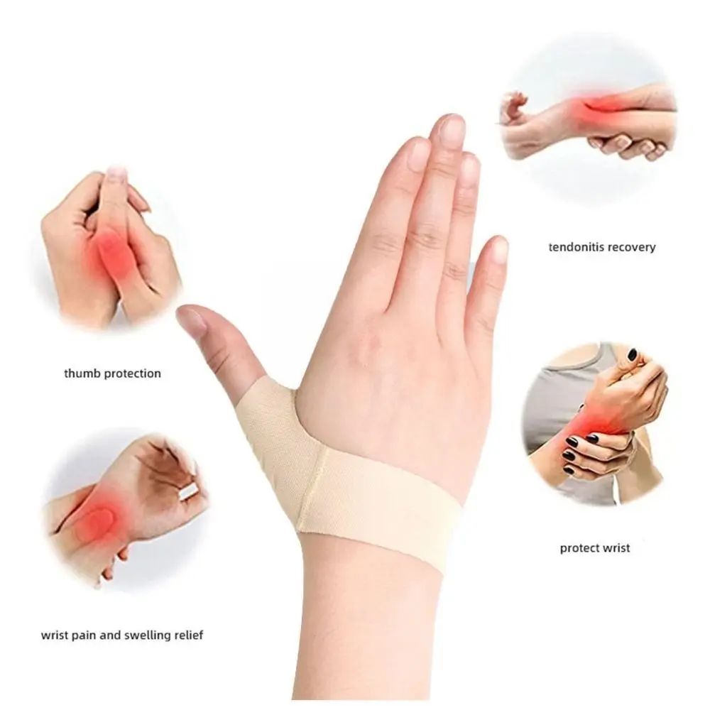 Thumb Sleeves Golf Wrist Thumb Brace Carpal Band Tunnel Hands Wrist Brace Support Elastic Sleeve Sport
