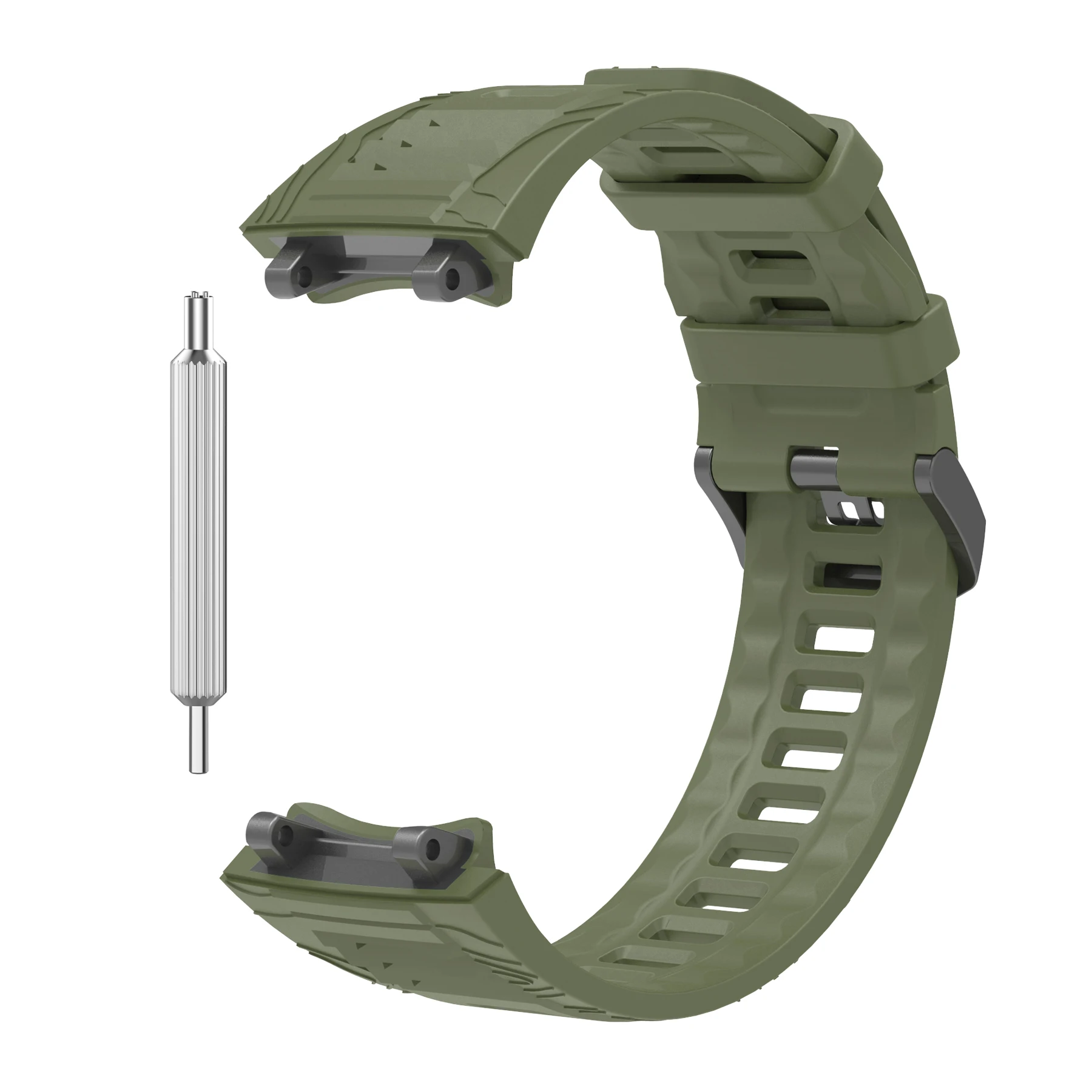 High-Quality Silicone Smartwatch Replacement Band with Tool - Soft Strap Accessory