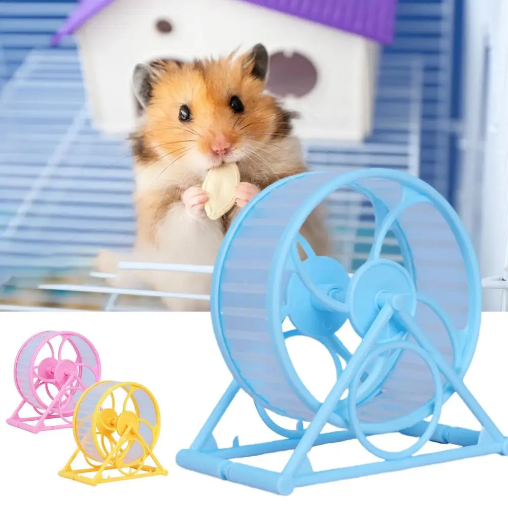 

Hamster Exercise Toy Jogging Training Indoor Sport Toy Plastic Small Animal Running Sport Wheels Cage Accessories Pet Supplies