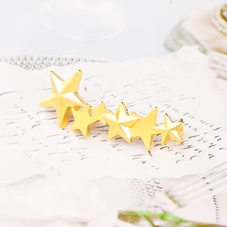 Shoe Lace Charms: Stylish Decor for Sneakers & Casual Shoes (Gold star)