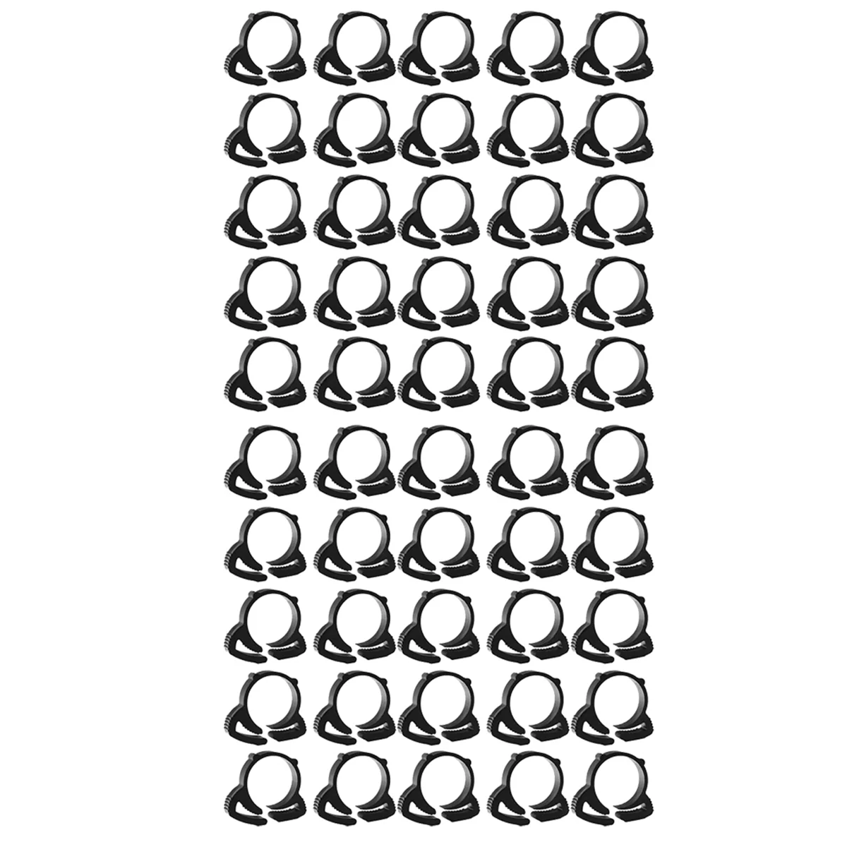 50PCS PE 파이프 클램프 Φ20 관개 파이프는 WaterJAS를 방지하기 위해 고정됩니다.