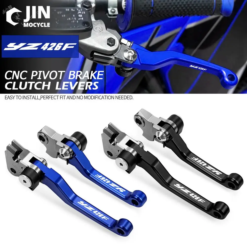 

Motorcycle Brake Clutch Lever Motocross Dirtbike Brakes Levers CNC FOR YAMAHA YZ426F YZ 426F 2001 2002 2003 2004 2005 2006 2007
