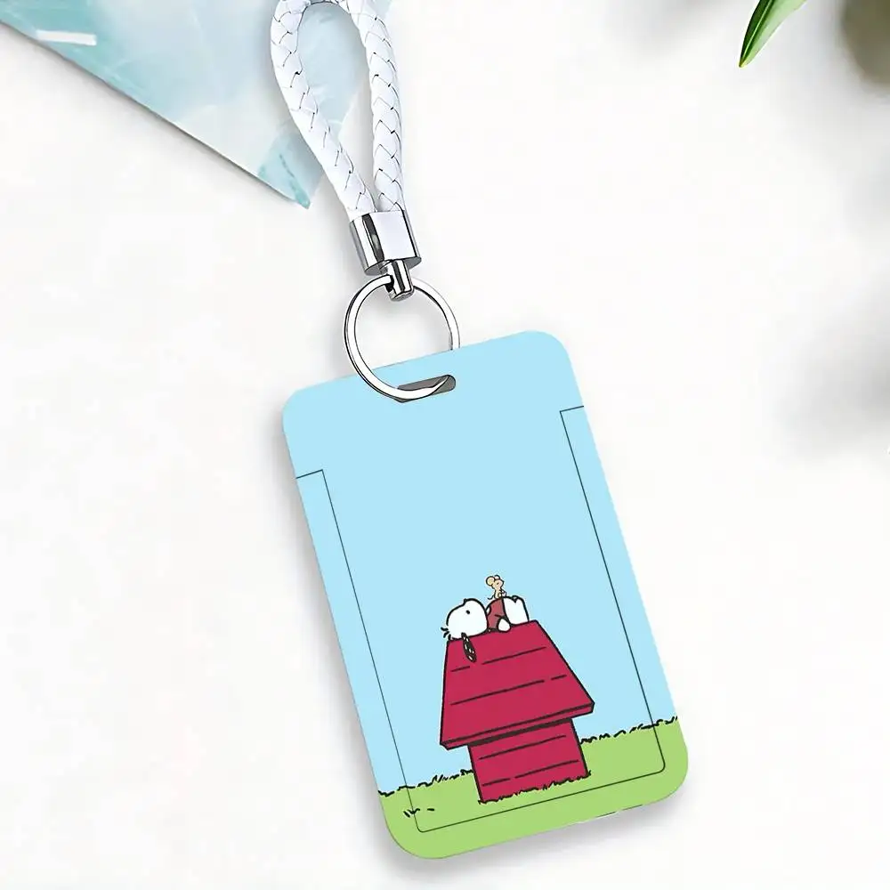 Chic Leather Card Holder & Key Chain Set