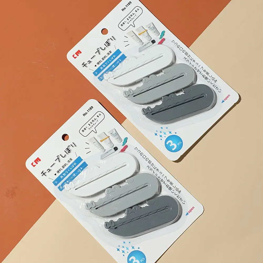 Reduce Waste Toothpaste Tube Squeezer Durable Easy Carry Dispenser Toothpaste Clip ABS Compact Shape Squeeze Tool Kitchen 4