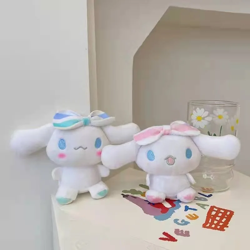 

Cute sanrio 3D Plush Doll Cinnamoroll Earphones Case for Apple AirPods Air Pods 1 Pro 2 3 Cover Protective Headphone Box Bag