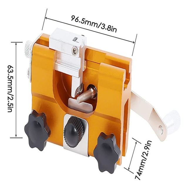 50 Lb Hordozható Fémláncfűrész -Hegyező Anti Rozsda 2Db -Os Daráló Kövek Láncfűrész -Élező Lánc Fűrész Élesítő Tartós - Image 6