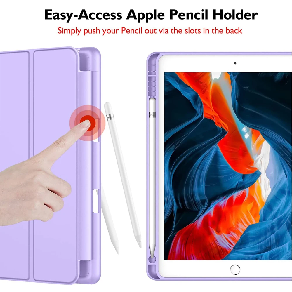 Advanced iPad Protective Case with Pencil Holder and Versatile Stand