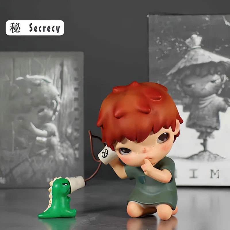 Hot Original Hirono Mime Series Figure Anime Cartoon Action Figurine Blind Box Toys Doll Cute Mysterious Box Birthday Kids Gifts