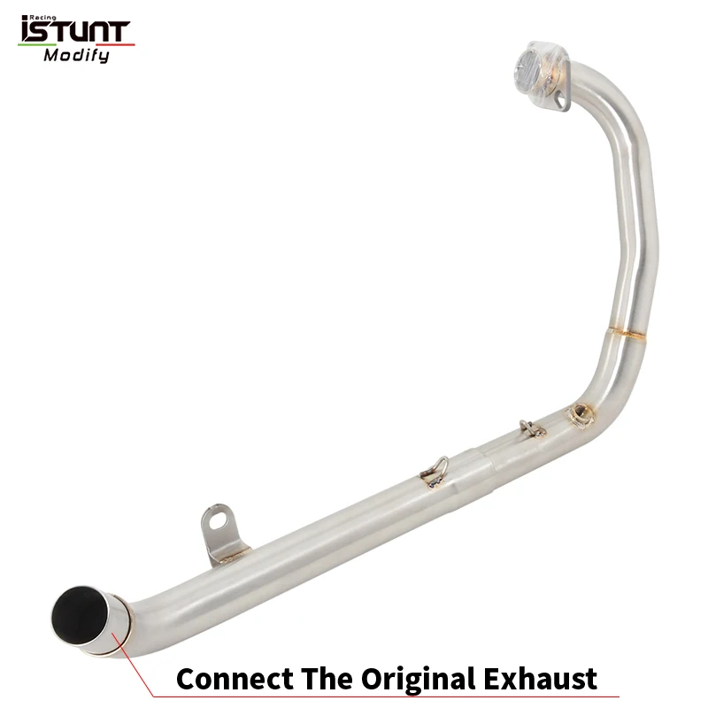 For Kawasaki NINJA 125 Z125 NINJA125 2018 - 2022 Motorcycle Exhaust Escape Moto Front Mid Link Pipe Connect Original Muffler - Image 3