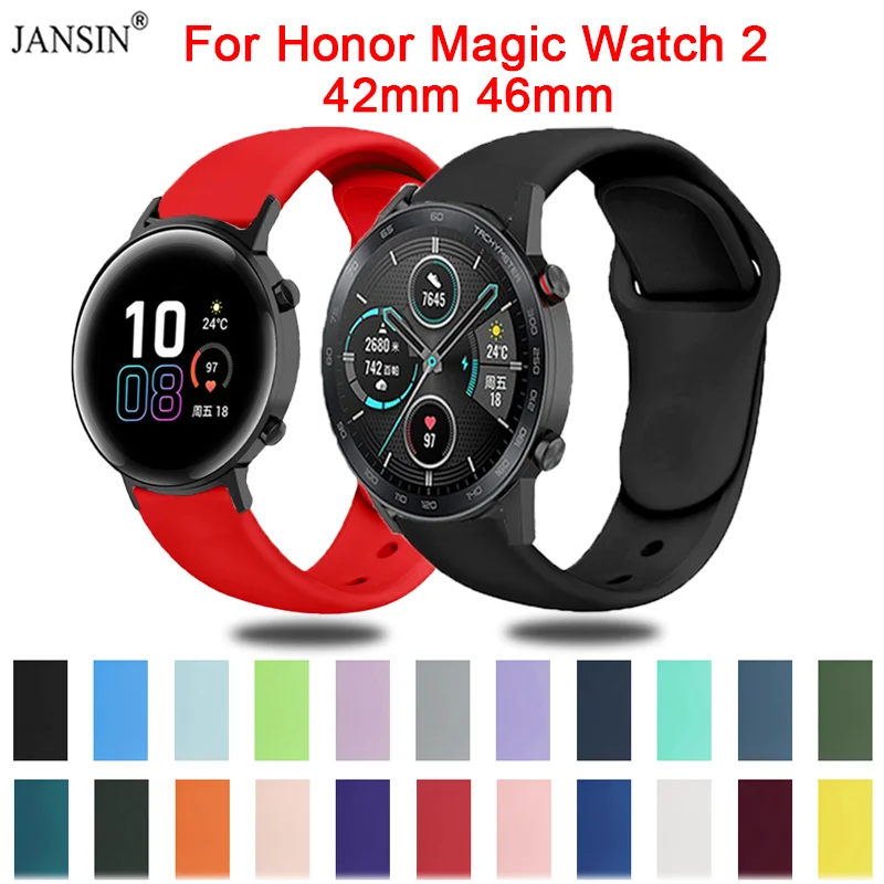 Cinturino In Silicone Per Honor Magic Watch 2 42Mm 46M Cinturino Sportivo Per Cinturino Huawei Honor Magic Watch 2 Cinturini Smartwatch