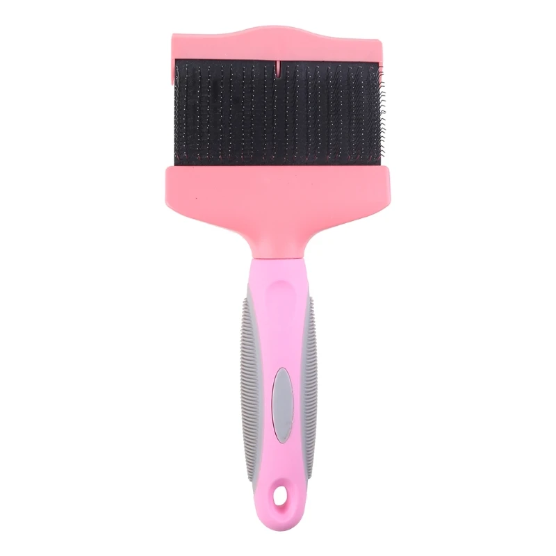 

Pet Dogs Cats Detangling Pins Fur Hair Brush Pet Stainless Steel Pin Fur Brush