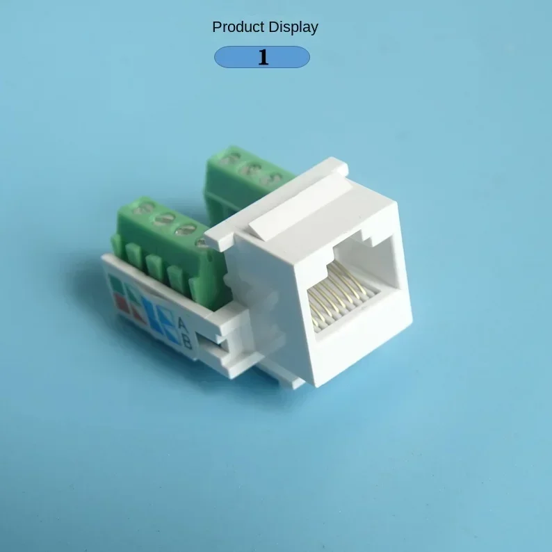 com fio plugue de parede preto branco rj45 cat5e 5 pcs 02