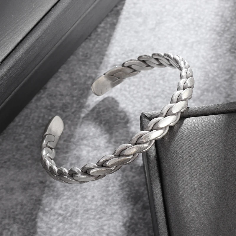 

Мужской/женский плетеный браслет в стиле ретро