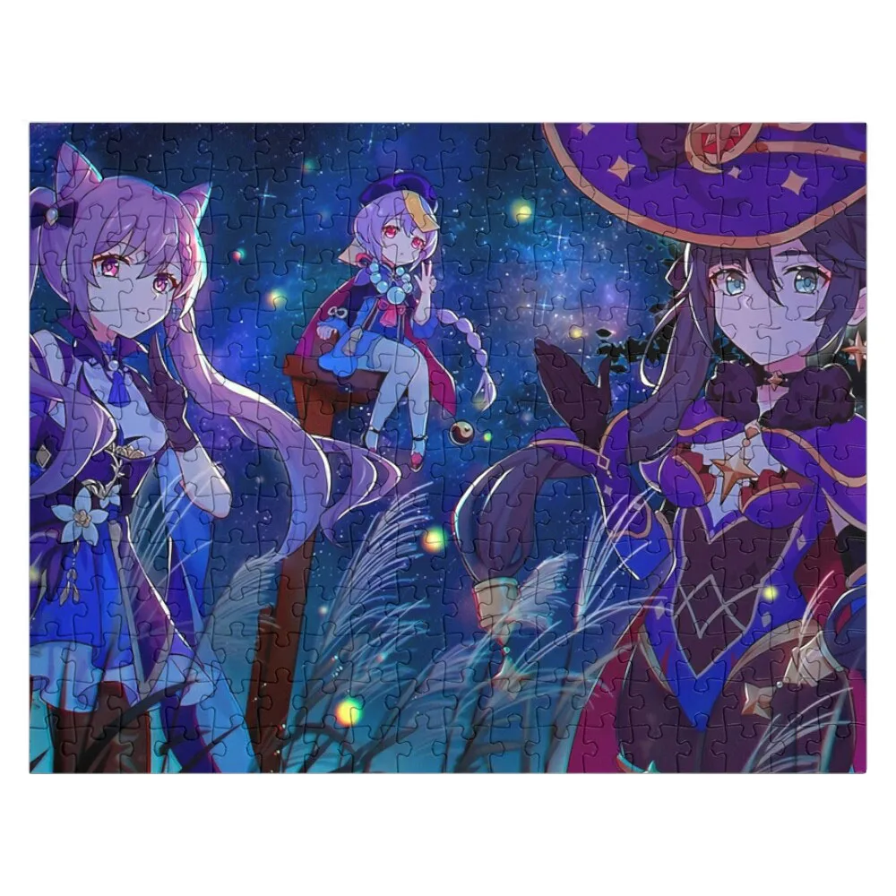 

Genshin Impact Magical Anime Girls Jigsaw Puzzle Puzzle With Personalized Photo Jigsaw Puzzle For Kids Wooden Name Puzzle