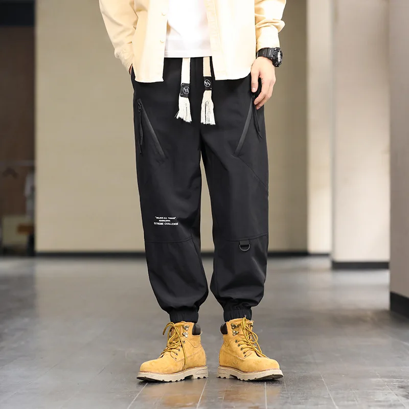 Workwear Pants Men'S Spring And Summer Loose Men'S Casual Pants Spring Trend Wide Leg Pants American Retro